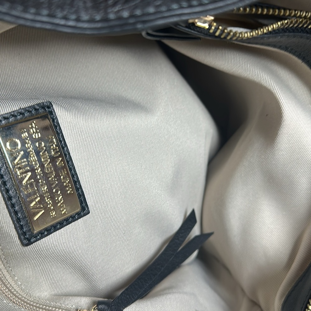 Valentino Black Quilted Handbag - Picture 8 of 11
